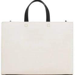Givenchy - Beige and Black Medium Canvas G-Tote - Exclusive Luxury Collection - Avvenice