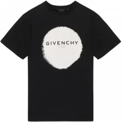 Givenchy - Black and White Cotton Logo Print T-Shirt - Exclusive Luxury Collection - Avvenice^ T-shirt