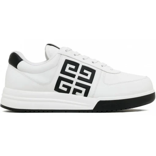 Givenchy - Black and White 4G Sneakers - Exclusive Luxury Collection - Avvenice