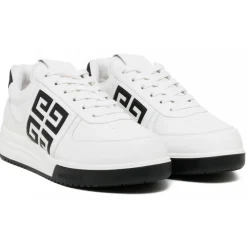 Givenchy - Black and White 4G Sneakers - Exclusive Luxury Collection - Avvenice