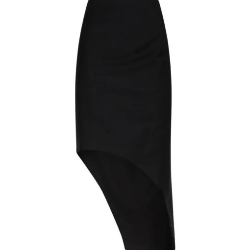 Givenchy - Black Asymmetric Skirt - Exclusive Luxury Collection - Avvenice
