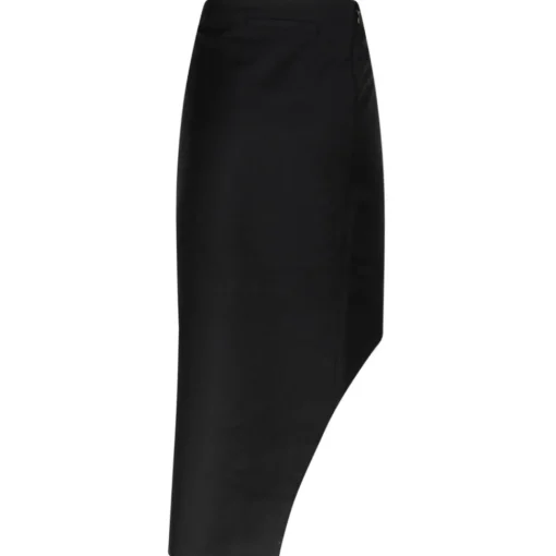 Givenchy - Black Asymmetric Skirt - Exclusive Luxury Collection - Avvenice