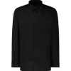 Givenchy - Black Cotton Collar Detail Shirt - Exclusive Luxury Collection - Avvenice^ Shirts