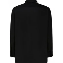 Givenchy - Black Cotton Collar Detail Shirt - Exclusive Luxury Collection - Avvenice^ Shirts