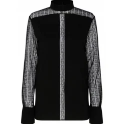 Givenchy - Black 4G Shirt - Exclusive Luxury Collection - Avvenice