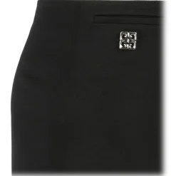 Givenchy - Black 4G-Plaque Miniskirt - Exclusive Luxury Collection - Avvenice