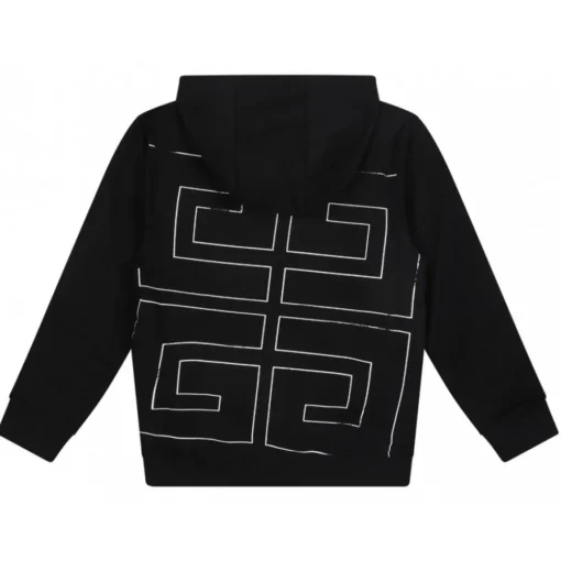 Givenchy - Black Hooded Sweatshirt - Exclusive Luxury Collection - Avvenice