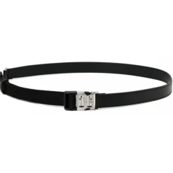 Givenchy - Black Leather Belt - Exclusive Luxury Collection - Avvenice^ Belts