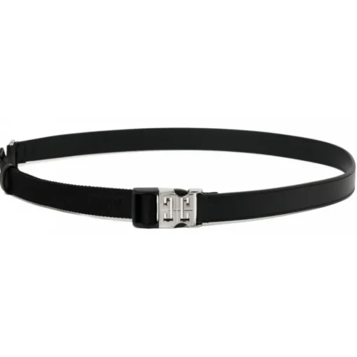 Givenchy - Black Leather Belt - Exclusive Luxury Collection - Avvenice^ Belts