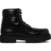 Givenchy - Black Leather Workboots - Exclusive Luxury Collection - Avvenice