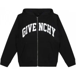Givenchy - Black Lettering Logo Hoodie - Exclusive Luxury Collection - Avvenice^ Sweatshirts