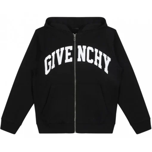 Givenchy - Black Lettering Logo Hoodie - Exclusive Luxury Collection - Avvenice^ Sweatshirts