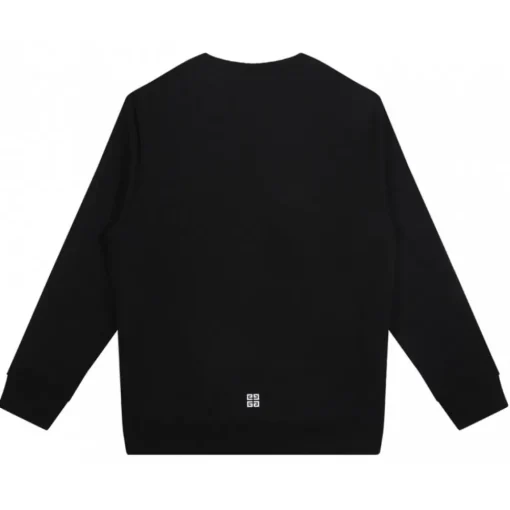 Givenchy - Black Lettering Logo Sweatshirt - Exclusive Luxury Collection - Avvenice