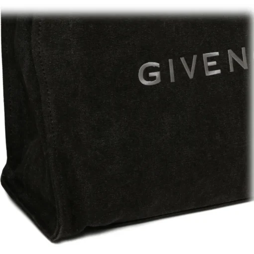Givenchy - Black Logo Embroidered Tote Bag - Exclusive Luxury Collection - Avvenice