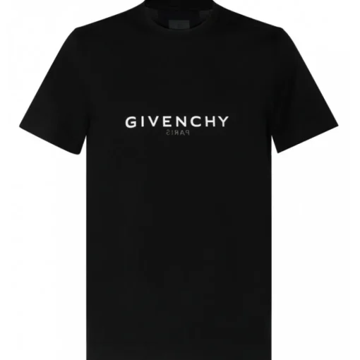 Givenchy - Black Logo Print T-Shirt - Exclusive Luxury Collection - Avvenice
