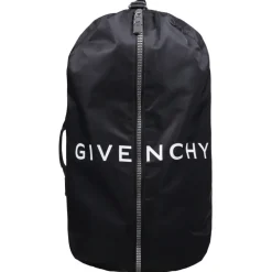 Givenchy - Black Logo Print Backpack - Exclusive Luxury Collection - Avvenice