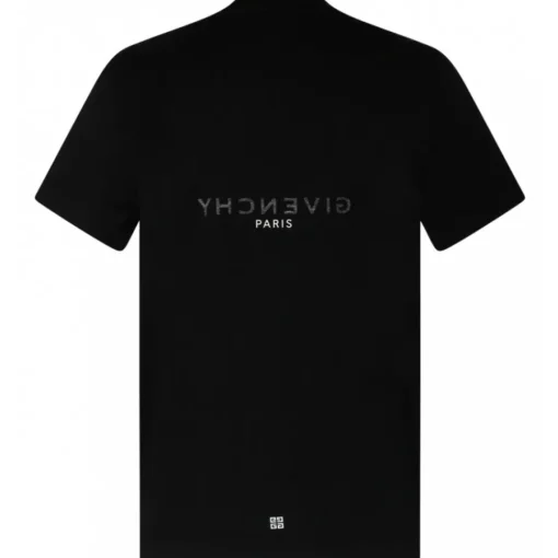 Givenchy - Black Logo Print T-Shirt - Exclusive Luxury Collection - Avvenice