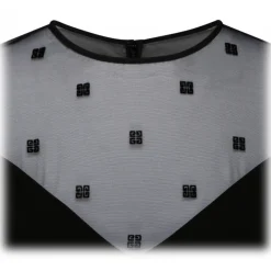 Givenchy - Black Long Sleeved Mid Dress - Exclusive Luxury Collection - Avvenice
