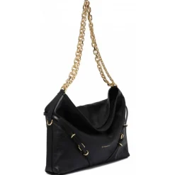 Givenchy - Black Medium Voyou Shoulder Bag - Exclusive Luxury Collection - Avvenice