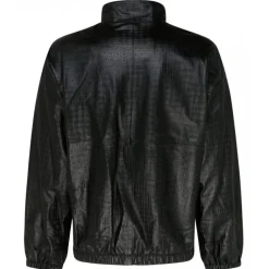 Givenchy - Black Nappa Leather 4G Jogging Jacket - Exclusive Luxury Collection - Avvenice^ Jackets