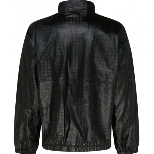Givenchy - Black Nappa Leather 4G Jogging Jacket - Exclusive Luxury Collection - Avvenice^ Jackets