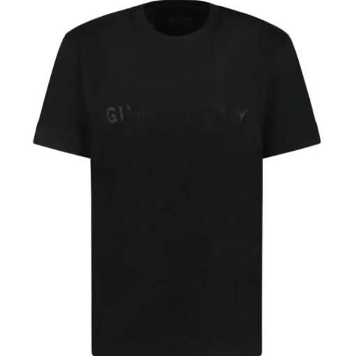 Givenchy - Black Rhinestones T-Shirt - Exclusive Luxury Collection - Avvenice^ T-shirt