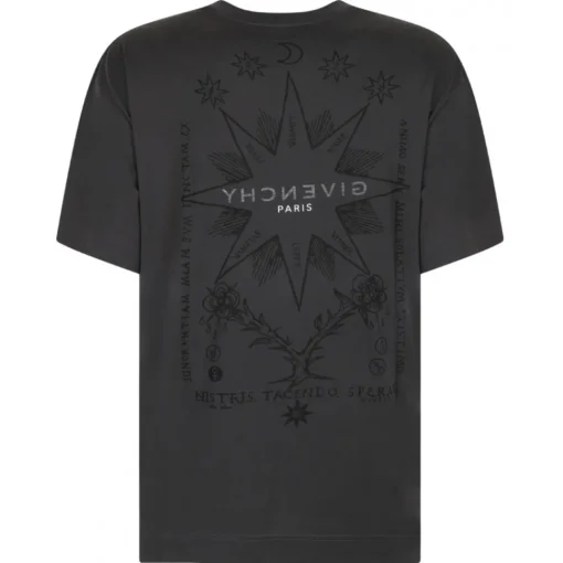 Givenchy - Black Rosewood T-Shirt - Exclusive Luxury Collection - Avvenice