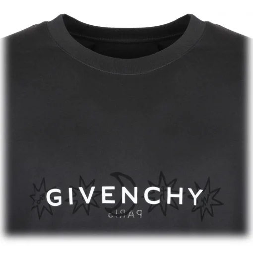 Givenchy - Black Rosewood T-Shirt - Exclusive Luxury Collection - Avvenice