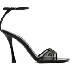 Givenchy - Black Stitch Sandals - Exclusive Luxury Collection - Avvenice