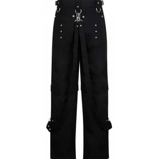 Givenchy - Black Two-in-One Detachable Trousers - Exclusive Luxury Collection - Avvenice^ Trousers
