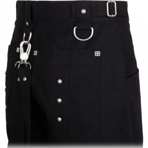 Givenchy - Black Two-in-One Detachable Trousers - Exclusive Luxury Collection - Avvenice^ Trousers