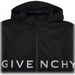 Givenchy - Black Windbreaker - Exclusive Luxury Collection - Avvenice^ Jackets