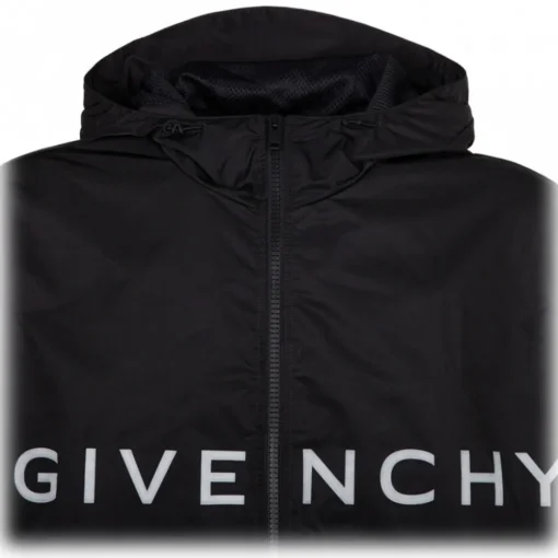 Givenchy - Black Windbreaker - Exclusive Luxury Collection - Avvenice^ Jackets
