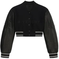 Givenchy - Cropped Bomber Jacket - Exclusive Luxury Collection - Avvenice^ Jackets