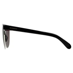 Givenchy Eyewear Givenchy - GV Squared Oversized Sunglasses in Acetate and Metal - Black - Sunglasses - - Avvenice