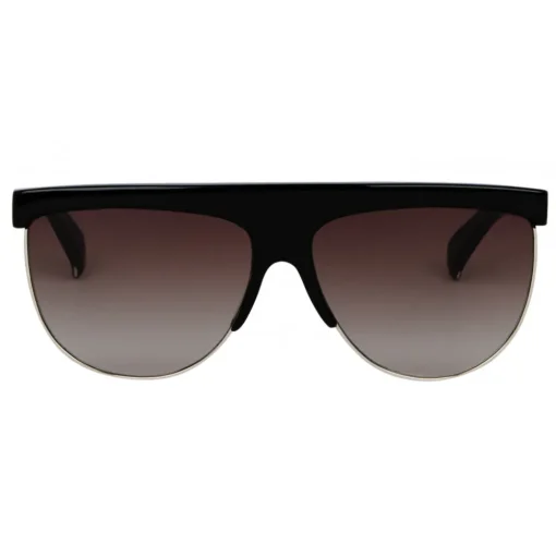 Givenchy Eyewear Givenchy - GV Squared Oversized Sunglasses in Acetate and Metal - Black - Sunglasses - - Avvenice