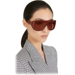 Givenchy Eyewear Givenchy - GVisible Unisex Sunglasses - Dark Nude - Sunglasses - - Avvenice