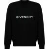 Givenchy - Inlay Logo Black Wool Pullover - Exclusive Luxury Collection - Avvenice^ Knitwears
