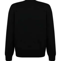 Givenchy - Inlay Logo Black Wool Pullover - Exclusive Luxury Collection - Avvenice^ Knitwears