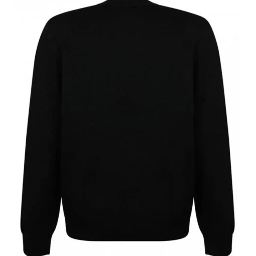Givenchy - Inlay Logo Black Wool Pullover - Exclusive Luxury Collection - Avvenice^ Knitwears