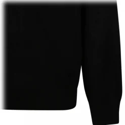 Givenchy - Inlay Logo Black Wool Pullover - Exclusive Luxury Collection - Avvenice^ Knitwears