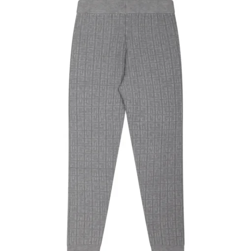 Givenchy - Kids Grey Logo Jacquard Leggings - Exclusive Luxury Collection - Avvenice^ Trousers