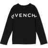 Givenchy - Kids Long Sleeve T-Shirt in Black - Exclusive Luxury Collection - Avvenice^ T-shirt