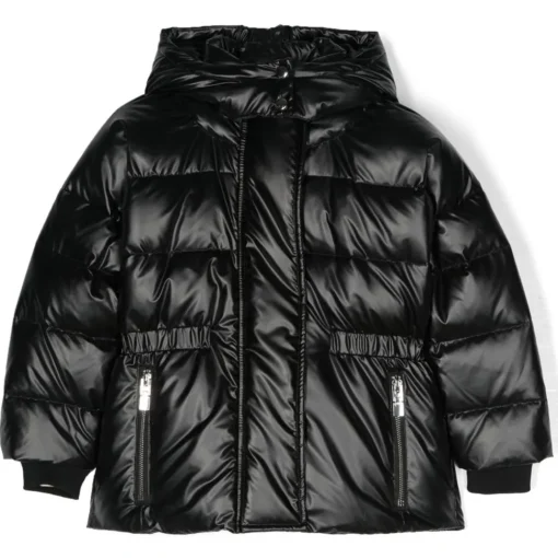 Givenchy - Kids Puffer Jacket in Black - Exclusive Luxury Collection - Avvenice