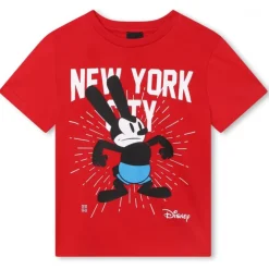 Givenchy - Kids Short Sleeve T-Shirt in Red - Exclusive Luxury Collection - Avvenice^ T-shirt