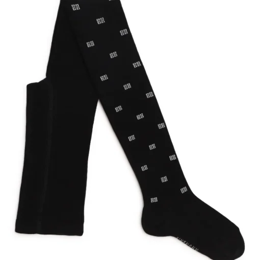 Givenchy - Logo-Intarsia Cotton Tights - Exclusive Luxury Collection - Avvenice^ Other Accessories
