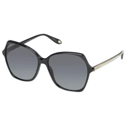 Givenchy Eyewear Givenchy - Oversized Sunglasses with Metal Soul Rings Gold and Gray Lenses - Sunglasses - - Avvenice^ Sunglasses & Eyewear