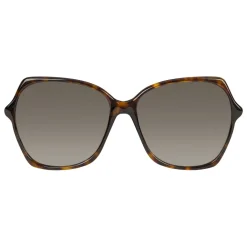 Givenchy Eyewear Givenchy - Oversized Sunglasses with Metal Soul Rings Gold and Brown Lenses - Sunglasses - - Avvenice