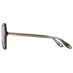 Givenchy Eyewear Givenchy - Oversized Sunglasses with Metal Soul Rings Gold and Brown Lenses - Sunglasses - - Avvenice