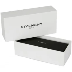 Givenchy Eyewear Givenchy - Oversized Sunglasses with Metal Soul Rings Gold and Gray Lenses - Sunglasses - - Avvenice^ Sunglasses & Eyewear
